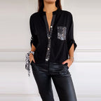 La Danica Sequin Detailed Blouse