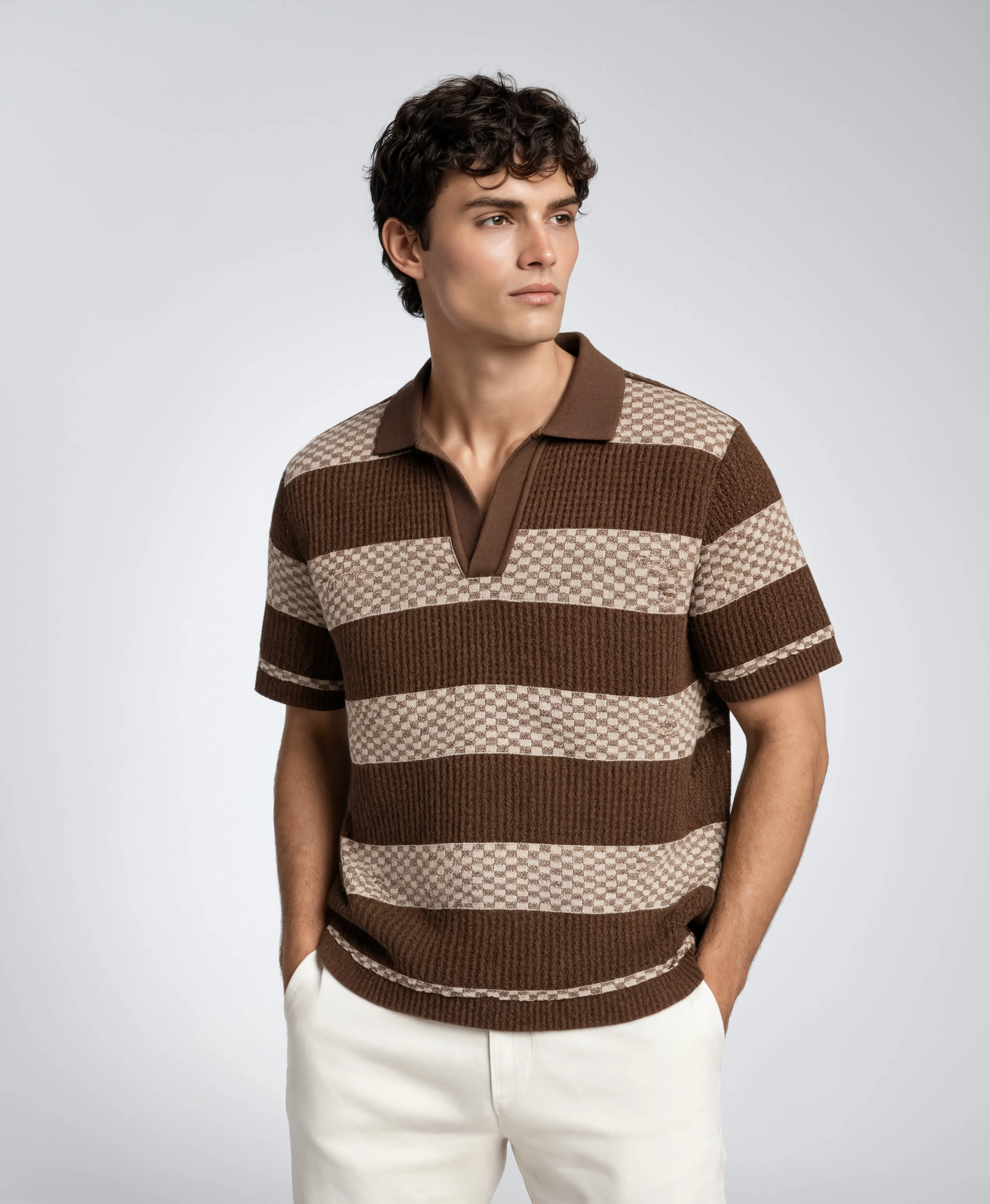 Casa Vintage Knit Polo