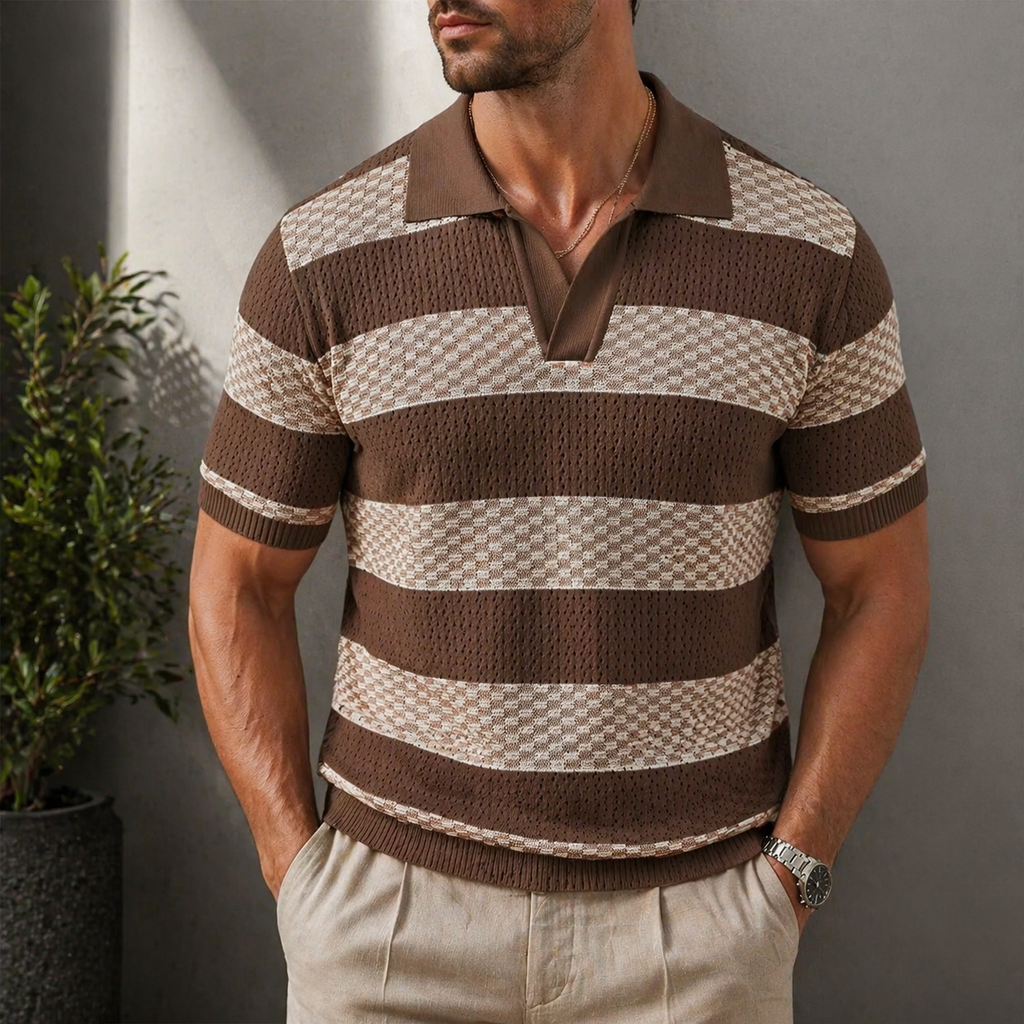 Casa Vintage Knit Polo
