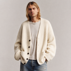 The Vito | Relaxed V-Neck Cardigan