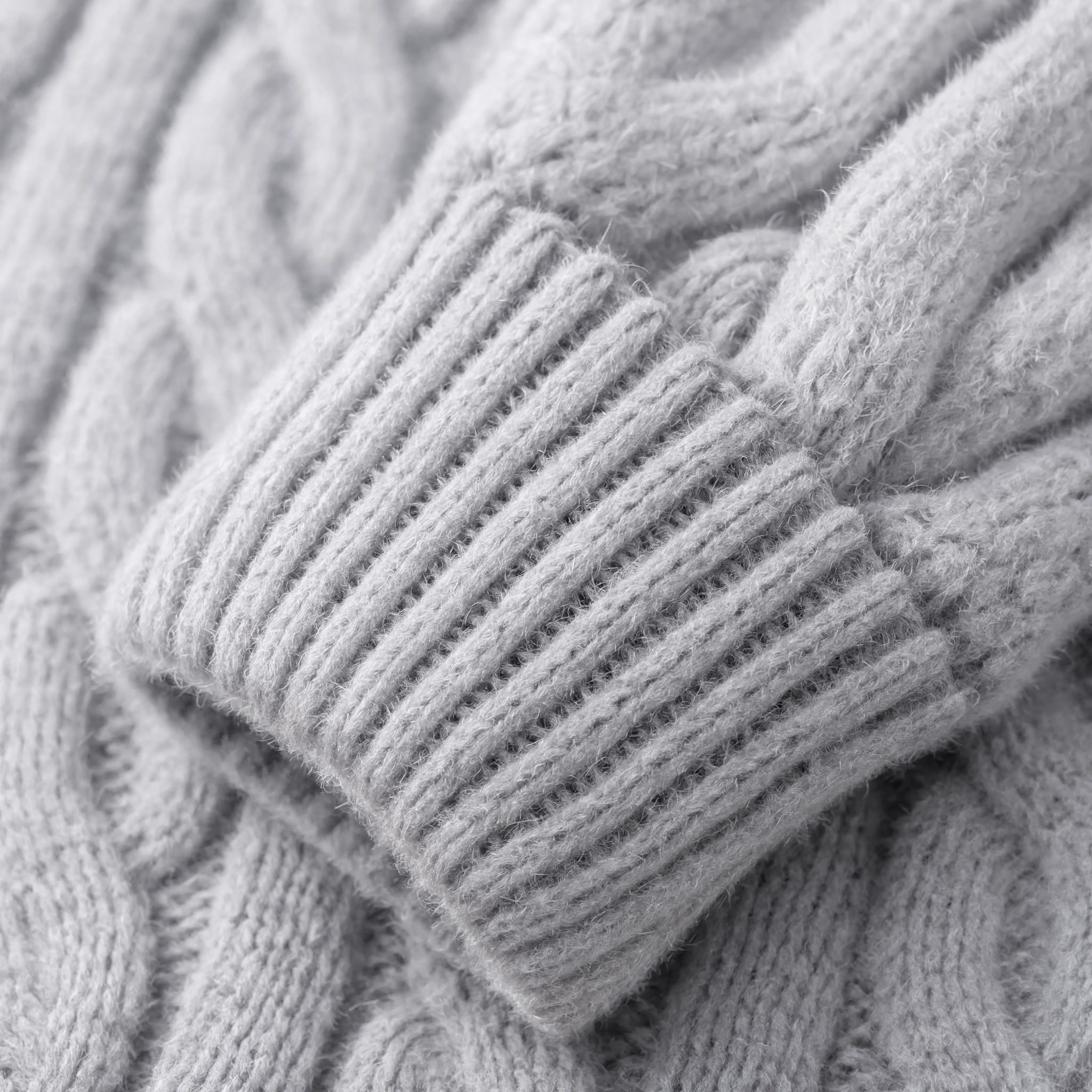 Heritage Quarter-Zip Cotton Knit Sweater