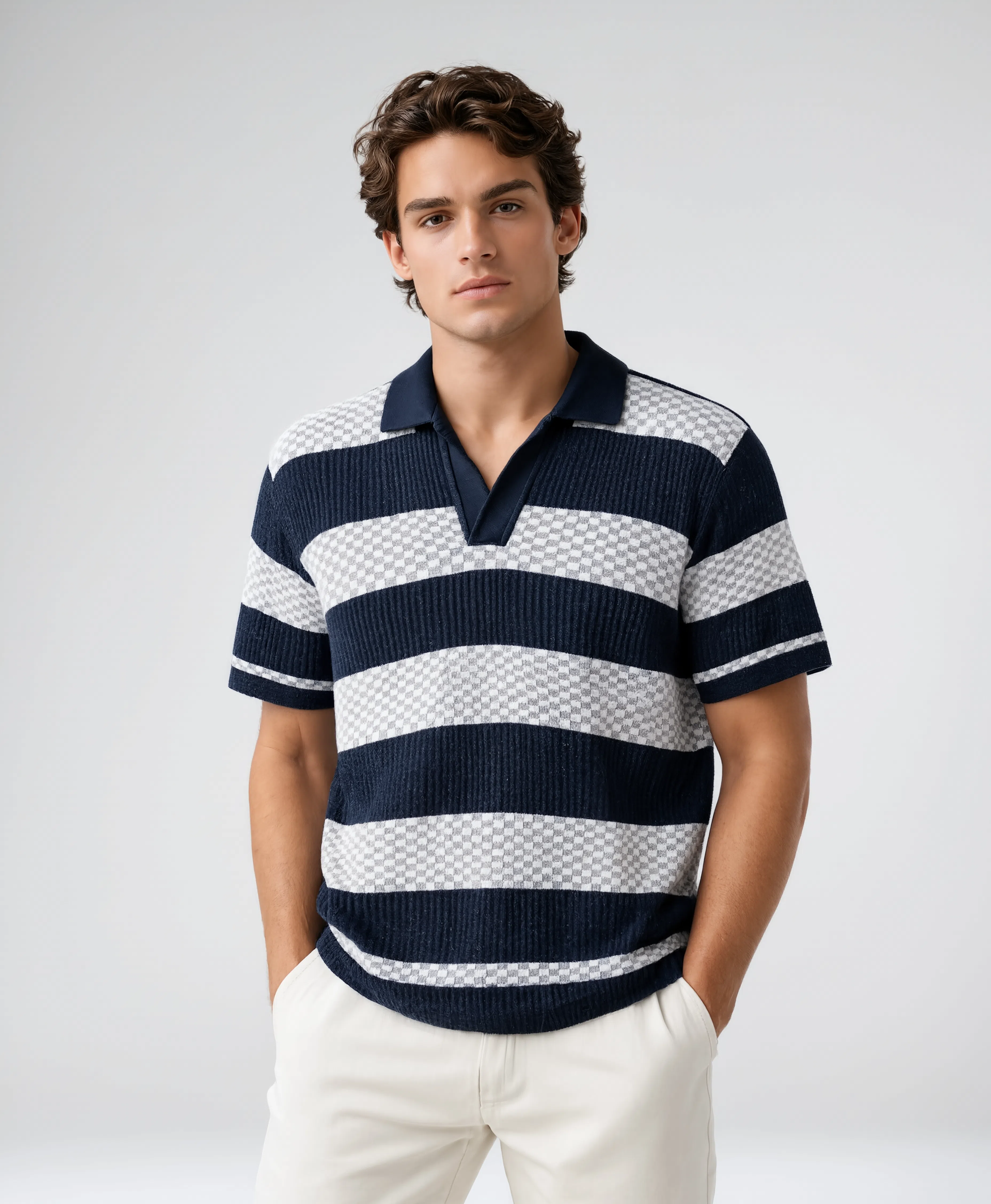 Casa Vintage Knit Polo