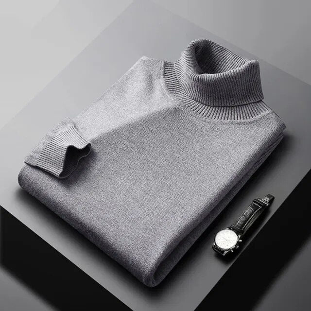 Lake Como Cashmere Turtleneck