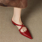 Bella Genuine Leather Mules