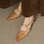 Bella Genuine Leather Mules