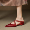 Bella Genuine Leather Mules