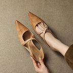 Bella Genuine Leather Mules