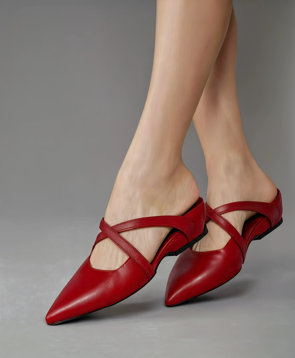 Bella Genuine Leather Mules