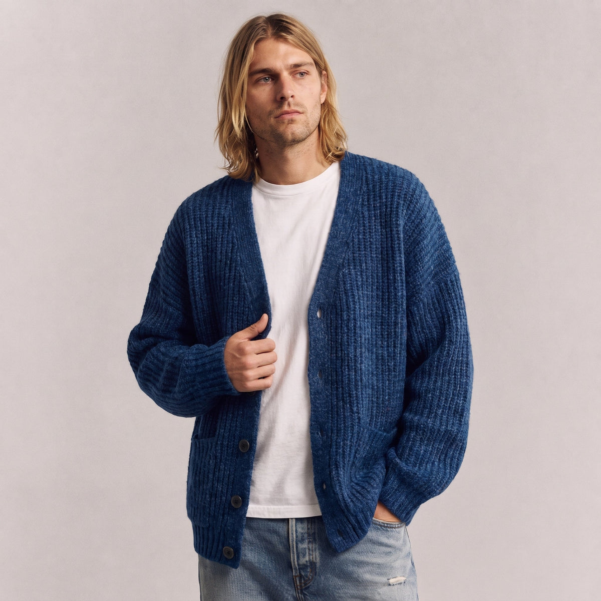 The Vito | Relaxed V-Neck Cardigan