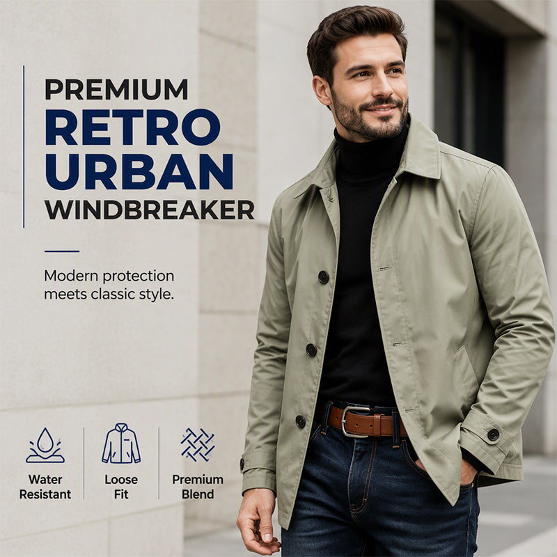Harbor Mid-Length Water Resistant Trench Coat
