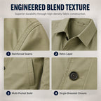 Harbor Mid-Length Water Resistant Trench Coat