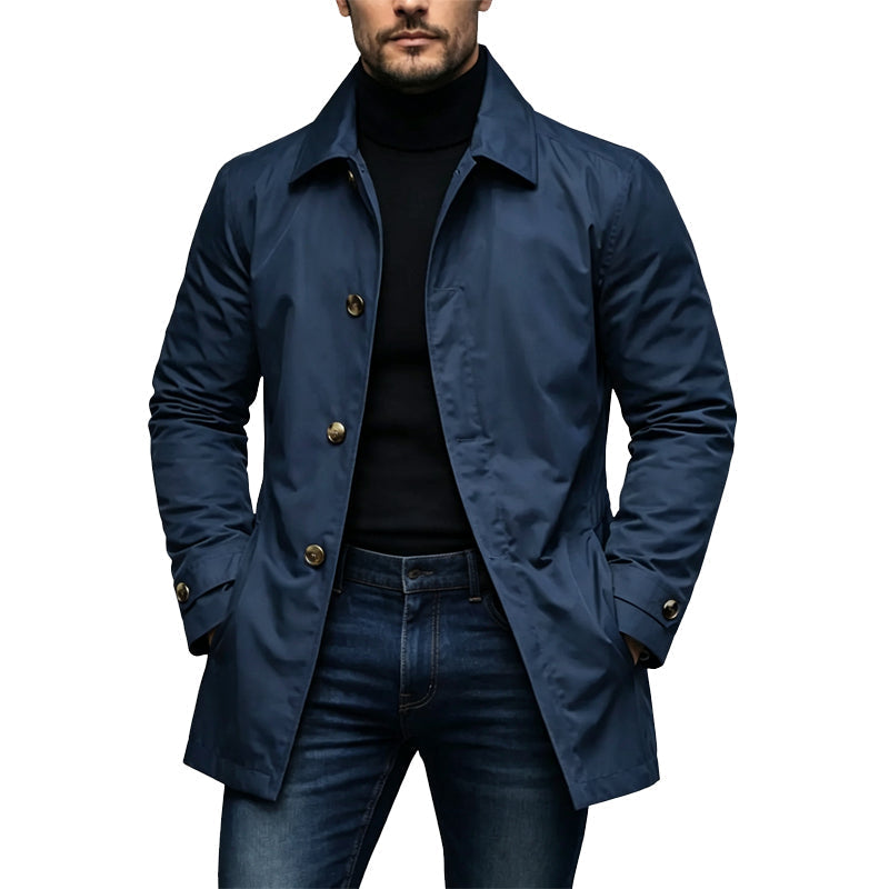 Harbor Mid-Length Water Resistant Trench Coat
