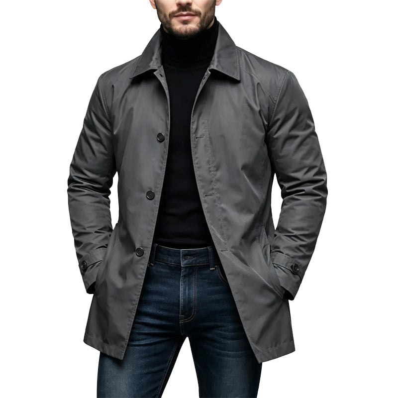 Harbor Mid-Length Water Resistant Trench Coat